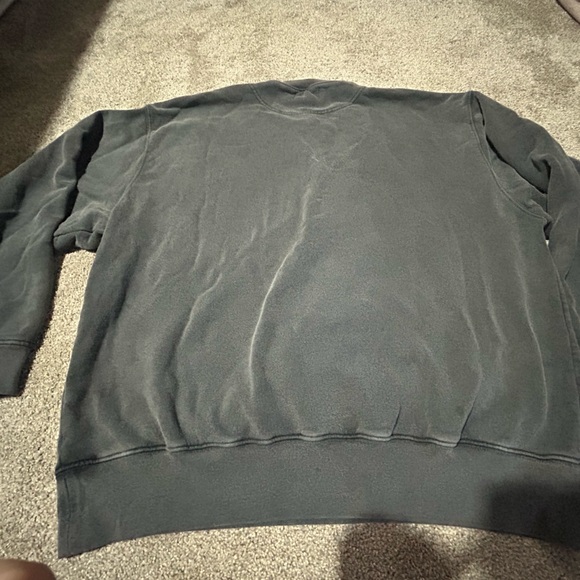 Anine Bing Ramona Paris Sweatshirt in Washed Black - Picture 6 of 8